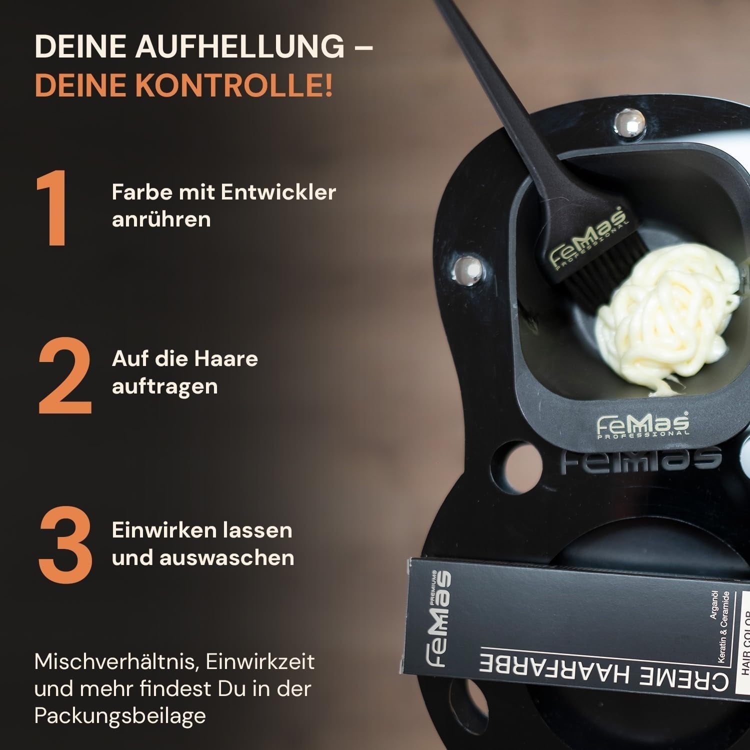 FemMas Oxycreme in 6% 1000 ml I Oxidationsmittel zum Haarfärben und Färben I Einfache Anwendung und optimale Fixierung I Entwickler für gleichmäßige Ergebnisse in Salonqualität I Entwickler zum Haarfärben Haarfärbemittel Naty Shop
