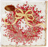8070C Dreilagige Papierservietten, 20 Stück, 25 x 25 cm, Pfefferbeere