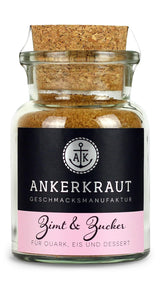 Ankerkraut Zimt & Zucker, 100g im Korkglas