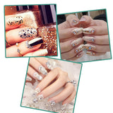 ANGNYA 4000 Stück Strasssteine ​​​​Nägel Nail Art Strasssteine ​​​​Dekorationen Nagelsteine ​​​​Für Nail Art Zubehör Und Klare Kristall Strasssteine ​​​​Handwerk Mit Pick up Pinzette Und Strass Picker Dotting Pen…