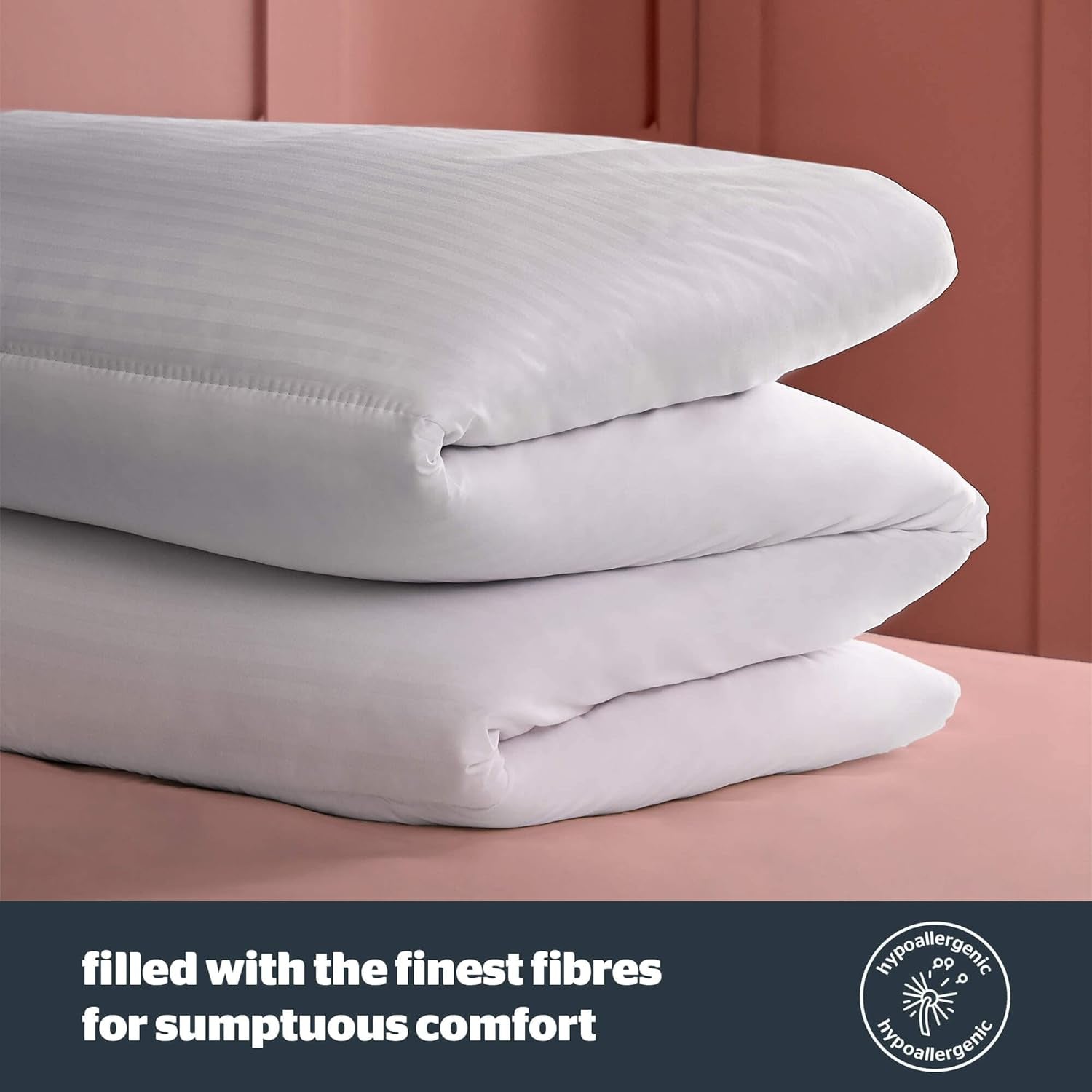 Bettdecke Silentnight Hotel Collection 10,5 Tog – Doppelbett, Polyester, weiß Bettdecken und Steppdecken Naty Shop