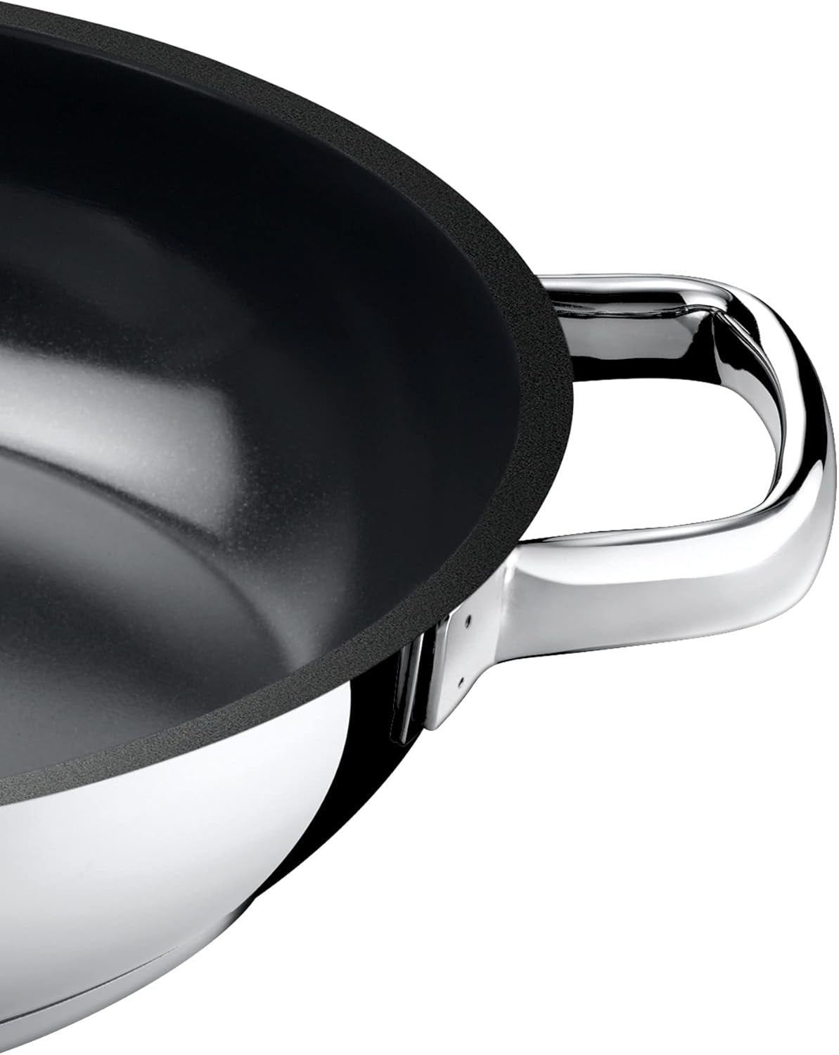 WMF Durado Servier-/Bratpfanne 28 cm Induktion, Cromargan beschichteter Edelstahl, Keramikbeschichtung, backofenfest. Töpfe und Pfannen Naty Shop