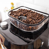 GASTROBACK Grind & Brew Pro Thermo-Espressomaschine, Silber, Schwarz