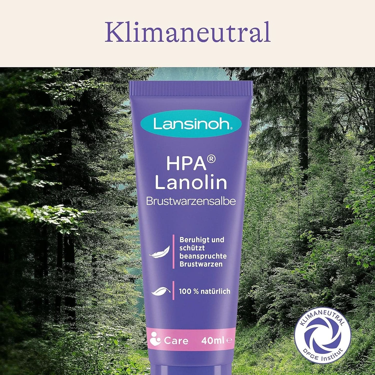 Lansinoh HPA Lanolin-Salbe für Brustwarzen, 40 ml Kosmetik und Schönheit Naty Shop