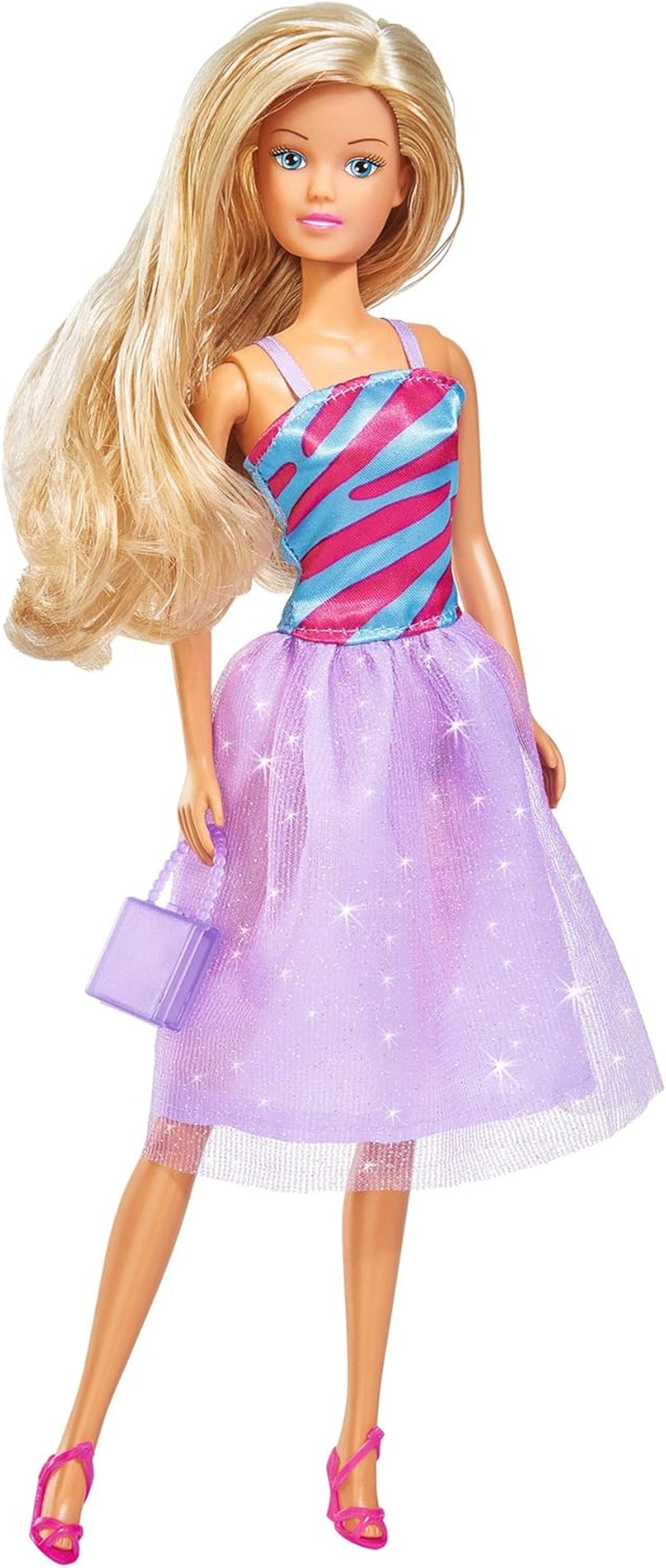 Simba 105733092 – Steffi Love Fashion Deluxe Abendkleid-Puppe mit acht zusätzlichen Kleidern und passenden Accessoires, 23 Teile, 29 cm, ab 3 Jahren