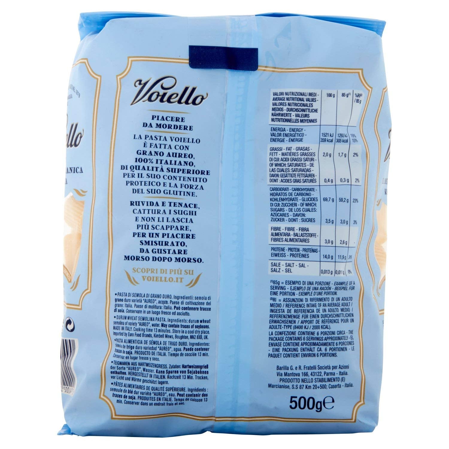 Streifenpaste für Halbarm 500g 500g