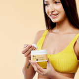 Maternatura, Nachsorgemaske mit Passionsfrucht, spendet Feuchtigkeit und verleiht dem Haar Elastizität nach Sonneneinstrahlung, Bio-Schönheitsroutine für Strandhaare, aus kontrolliert biologischem Anbau, Made in Italy – 200 ml Naty Shop Haarmaske