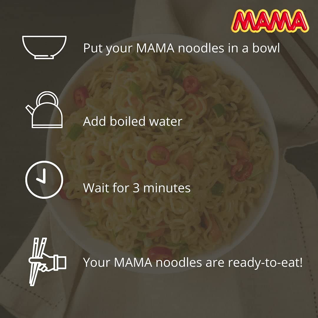 MAMA - Instantnudeln mit Gemüse - (1 x 60g)