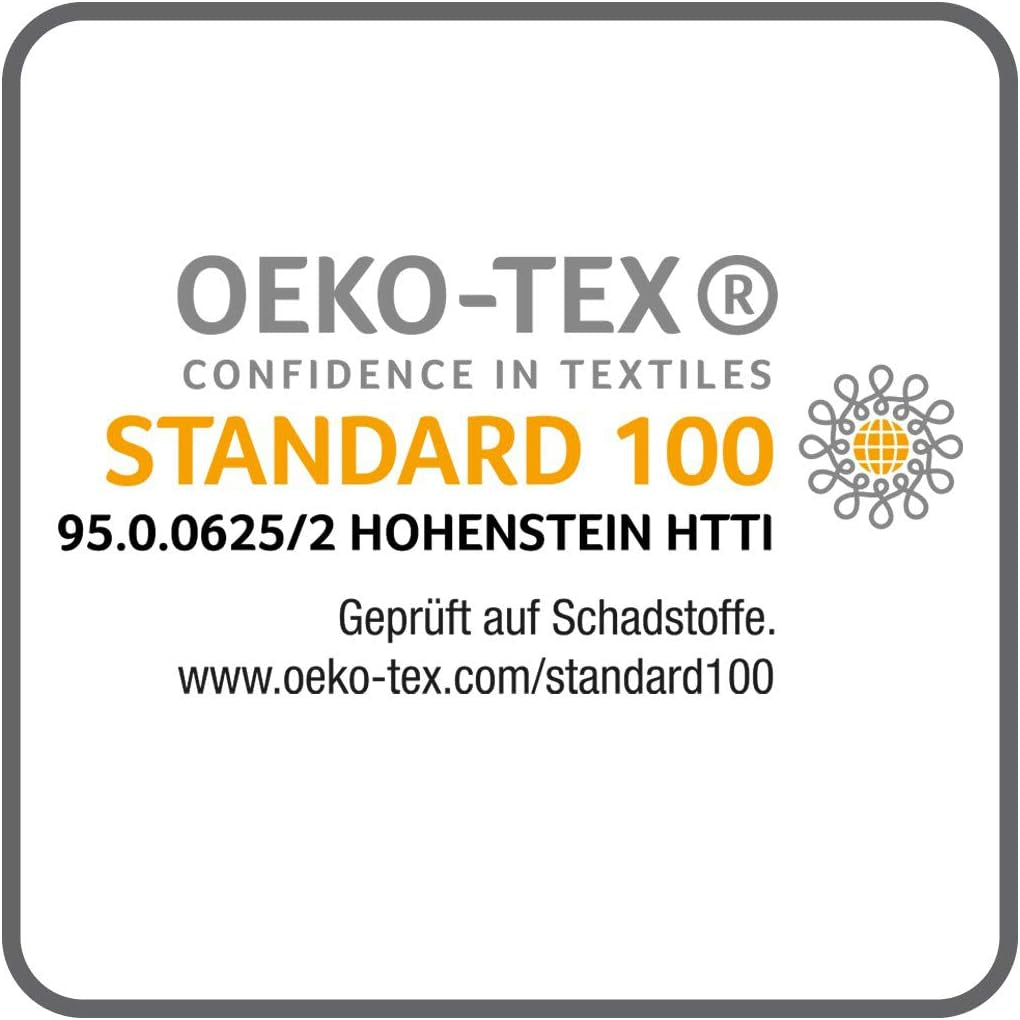 Bierbaum-Bettwäsche, Mako-Satin, entworfen in Deutschland, Modell 6383 Türkis 02, 155 x 220 cm + 80 x 80 cm, Komfortgröße. Betten und Decken. Besuchen Sie den Bierbaum-Store