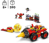 LEGO Sonic the Hedgehog Super Sonic Vs. Egg Drillster Abenteuer-Videospiel-Set, Geschenk für Kinder, Shadow und Dr. Eggman-Set für Jungen und Mädchen ab 8 Jahren, 76999 Bausets. Besuchen Sie den LEGO-Store