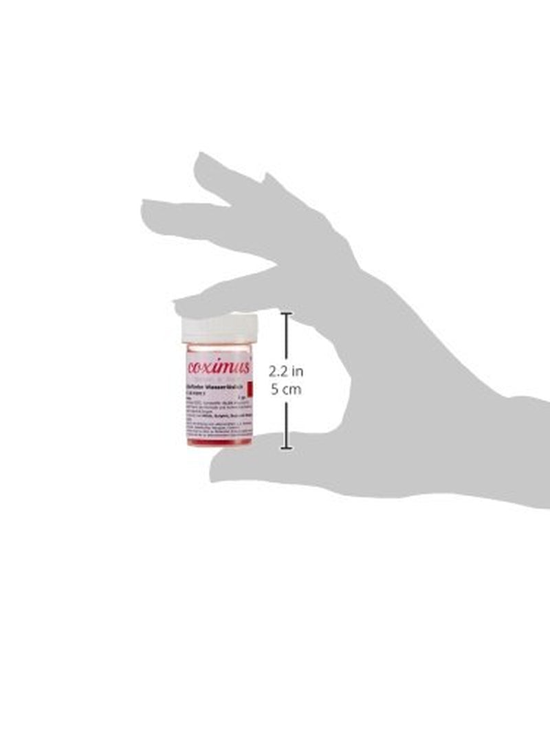 Gelbes, rotes, grünes, blaues Pulverfarbenset 4 x 3 g