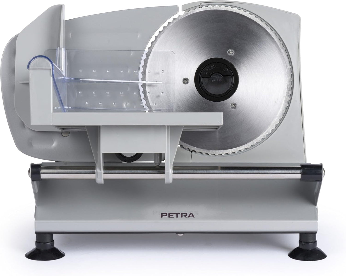 Petra PT4636VDE Multifunktionaler elektrischer Allesschneider, Schnittstärke 1–15 mm, 3 glatte Edelstahlklingen. Aktenvernichter und Schneidemaschinen Naty Shop Standardtitel