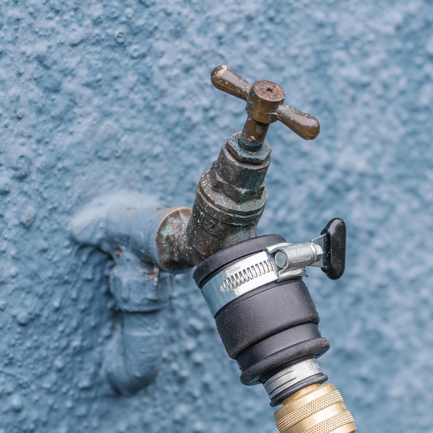 Steckbarer Wasserhahnanschluss | Durchmesser 20-30 mm | Massives Messing | Sicher und langlebig | Sichere Befestigung | Robust und korrosionsbeständig, schwarz/silber/gold