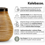 Mate-Tee-Set für zwei, Bio ● 2 Mate-Tassen + 2 Bombillas + 300 g Mate-Tee + Zubereitungsanleitung