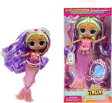 L.O.L. Überraschung! Tweens – Lola Waves Mermaid – Modepuppe mit farbwechselndem Schwanz, beweglicher Flosse und schönen Accessoires – Spielzeug für Kinder und Sammler ab 4 Jahren Naty Shop Cleo Cove Dolls