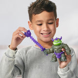 Heroes of Goo Jit Zu Stretch Strikers Deluxe Hero Pack Rock Jaw Dehnbare Actionfigur mit über 20 coolen Kampfausrüstungs-Actionfiguren Naty Shop