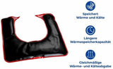 Maximex Moor-Nackenkissen für Mikrowelle, wohltuende Wärme gegen Verspannungen, spezielle Passform, Maße (L x H x T): 30,5 x 1 x 29 cm, orthopädische Nackenkissen, Naty Shop