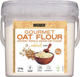 Weider Gourmet Haferflocken (1,9 kg) Brownie-Geschmack. Vollkorn-Haferflocken. Proteinquelle mit niedrigem Zuckergehalt.