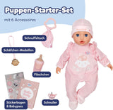 BABY Born Annabell 43 cm – Weiche Puppe mit 7 elektronischen Funktionen und Sound – Geeignet für Kinder ab 3 Jahren – Puppe inklusive Zubehör – Benötigt Batterien