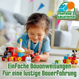 LEGO 10941 DUPLO Disney Mickey und Minnie Geburtstagszug, Spielzeugzug mit Kuchen und Luftballons, Geschenk für Kinder ab 2 Jahren. Bausets Besuchen Sie den LEGO-Store