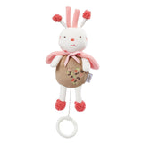 Fehn Spieluhr Baby Einschlafhilfe Schaf – Plüschtier mit Aufsatz – Einschlafhilfe Lied „Brahms Wiegenlied“ – Kinderspielzeug für Reisen und Zuhause – Musikspielzeug für Babys und Kinder Toys Bebe Naty Shop Bee