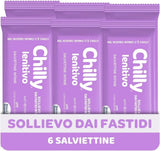 Chilly Lenitivo – Beruhigende Reinigungstücher, 6er-Pack Baby-Feuchttücher Naty Shop
