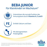 BEBA Junior 2+ Milchgetränk ab 2 Jahren, Mit HMO, Altersgerechter Proteingehalt, Nur Laktose, Ohne Palmöl, Ohne Fischöl, Kleinkindnahrung, Babymilchpulver, 3er Pack (3 x 800g)