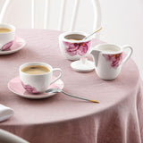 Villeroy & Boch - Rose Garden Milchbecher, 280 ml, Premium Porzellan, weiß/rosa