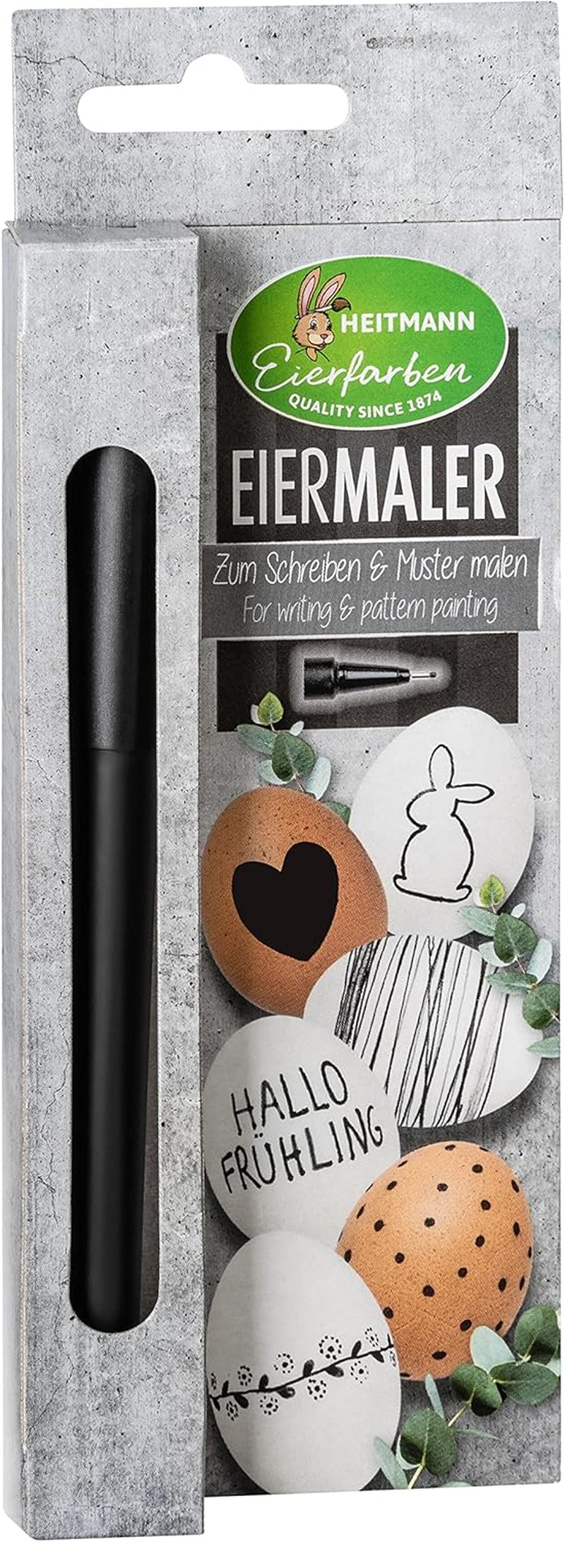 Heitmann Egg Colors - Egg Painter's Pastel - 4 Buntstifte in Rosa, Grün, Blau und Lila