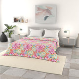 Italienische Bettwäsche, einfache Sommerdecke, bedruckte Mikrofaser, 250 x 240 cm, Rombi Quilts und Steppdecken Naty Shop Spring 250 x 240 cm