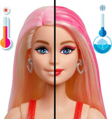 Barbie Party-Puppe ohne Box und Zubehör, Glam Party-Serie mit 10 Überraschungen, darunter eine leuchtend rote Puppe mit Farbwechseleffekt, JFY68