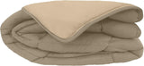 Couette CALGARY Chocolate/Corail 140 Bettdecken und Steppdecken Naty Shop 220X160X1 cm