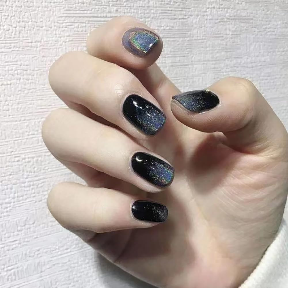 Chrom-Nagelpulver Aurora Ice Shimmer Chrom-Pigmentpulver 4 Stück Chrompulver Nägel Nail Art Nageldesign