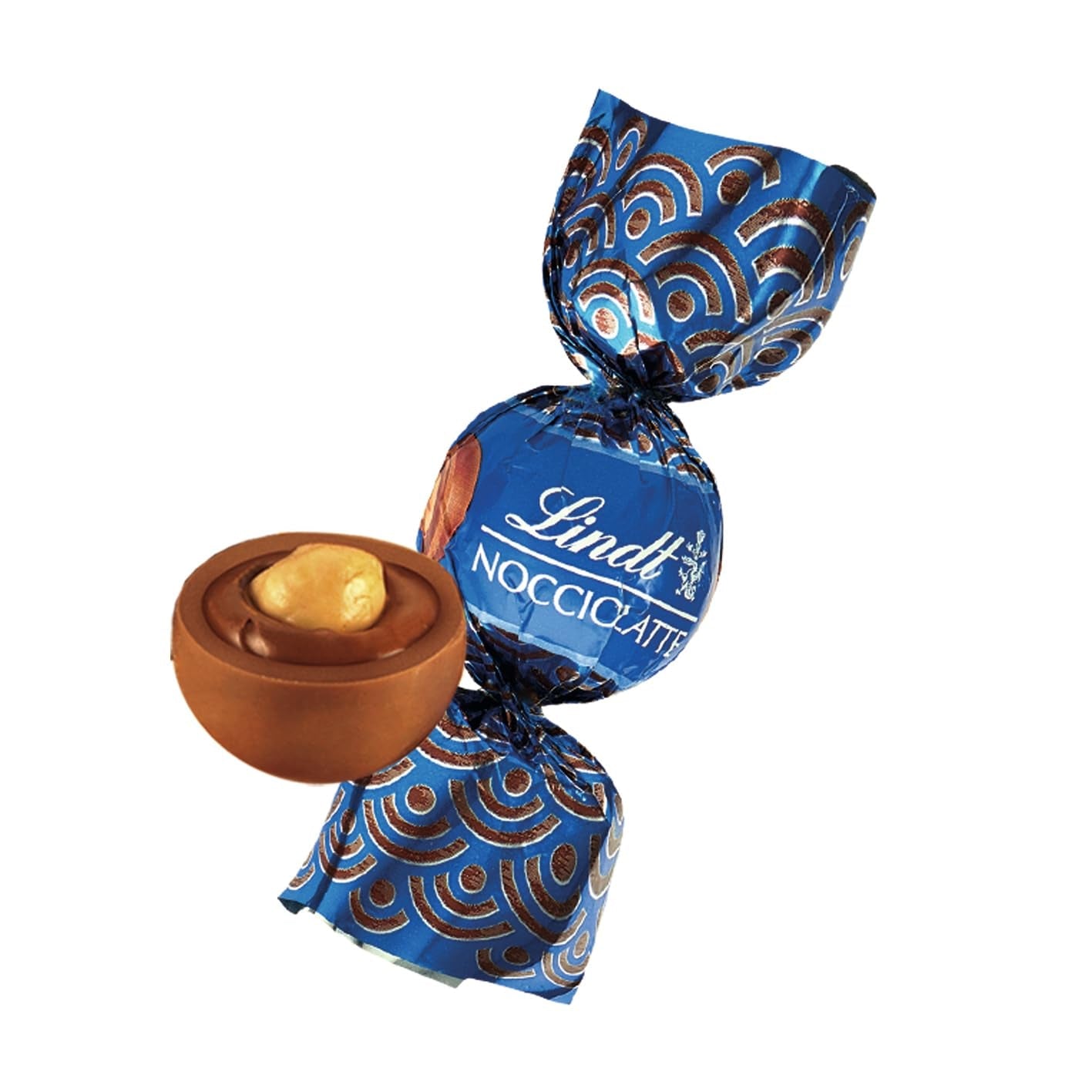 Lindt Roulette Ball Nocciolatte, Milchschokolade mit Haselnusscremefüllung und ganzen Haselnüssen, 3000g