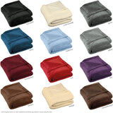 Celinatex flauschige Decke XXL 220 x 240 cm rote Sofadecke warme Decke weiches Mikrofaser-Fleece Öko-Tex Montreal Betten und Bezüge Besuchen Sie den CelinaTex-Store
