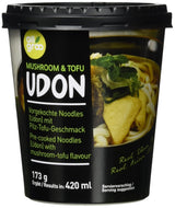 Allgroo Udon Cup Instant-Nudeln – geschmackvolle und würzige Meeresfrüchte-Udon-Suppe – schnelle Zubereitung (1 x 173 g)