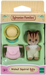 Sylvanian Families 5406 Walnuss-Eichhörnchenbaby – Puppenhausfiguren Naty Shop Dolls