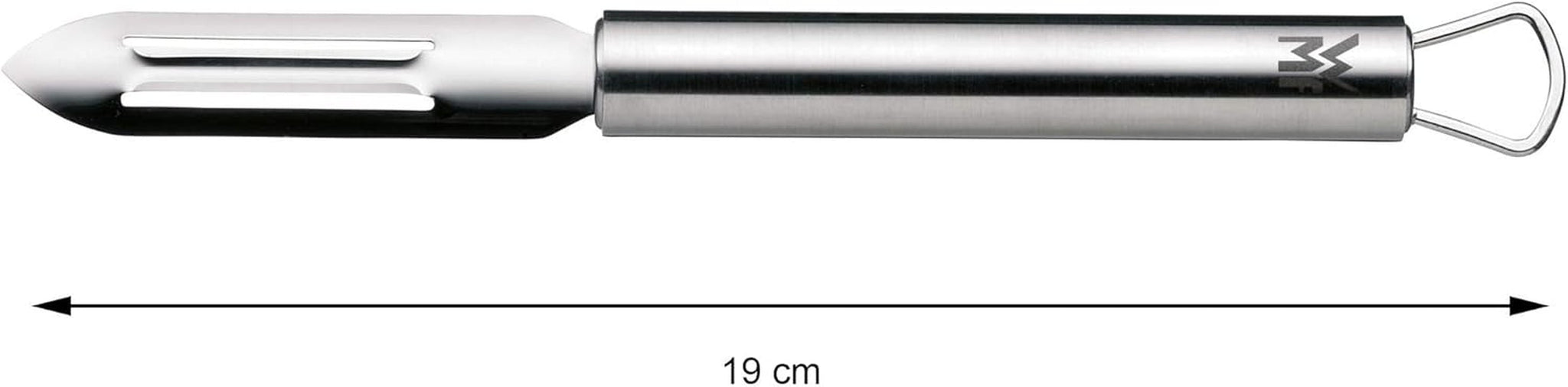 WMF Profi plus Sparschäler 19 cm, Gemüseschäler, Edelstahl Cromargan Sparschäler Naty Shop