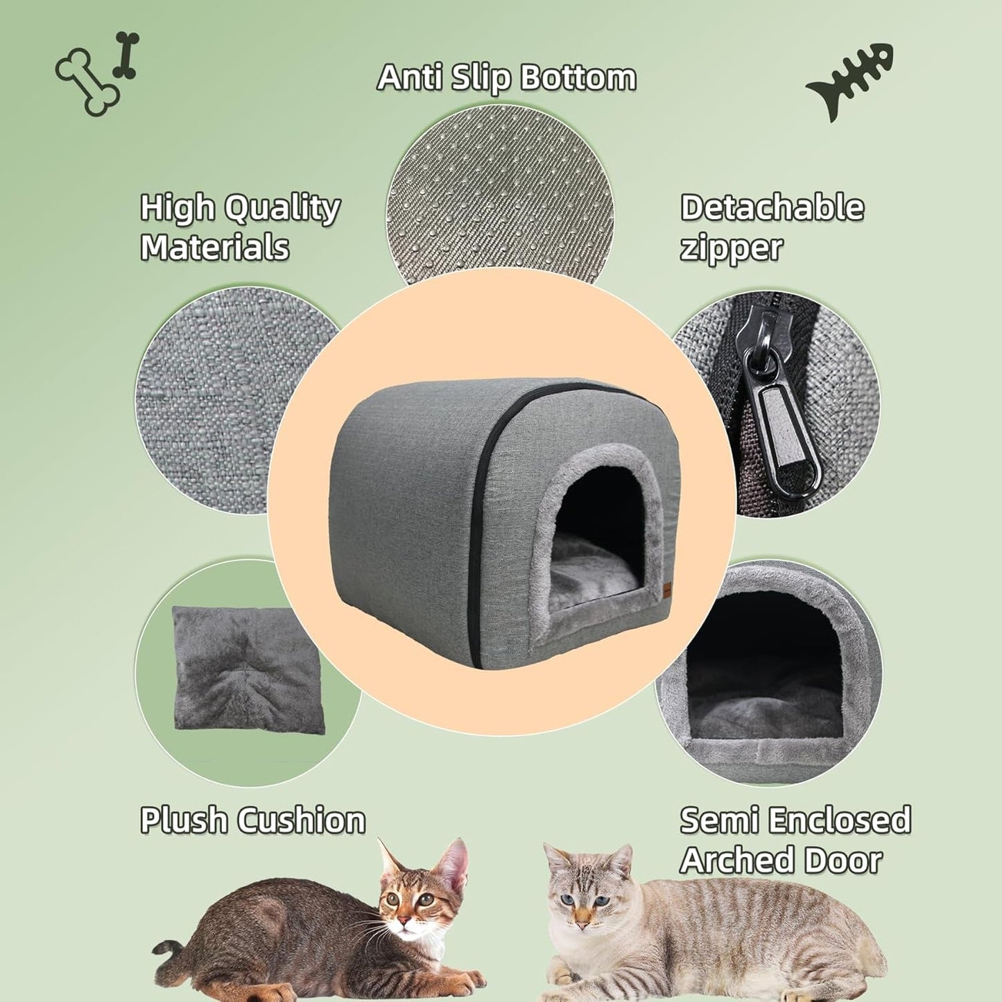 Decken und Möbel, Haustiere, Höhlen und Häuser, Katzen, Betten für Katzen, Katzenbetten, Matratzen