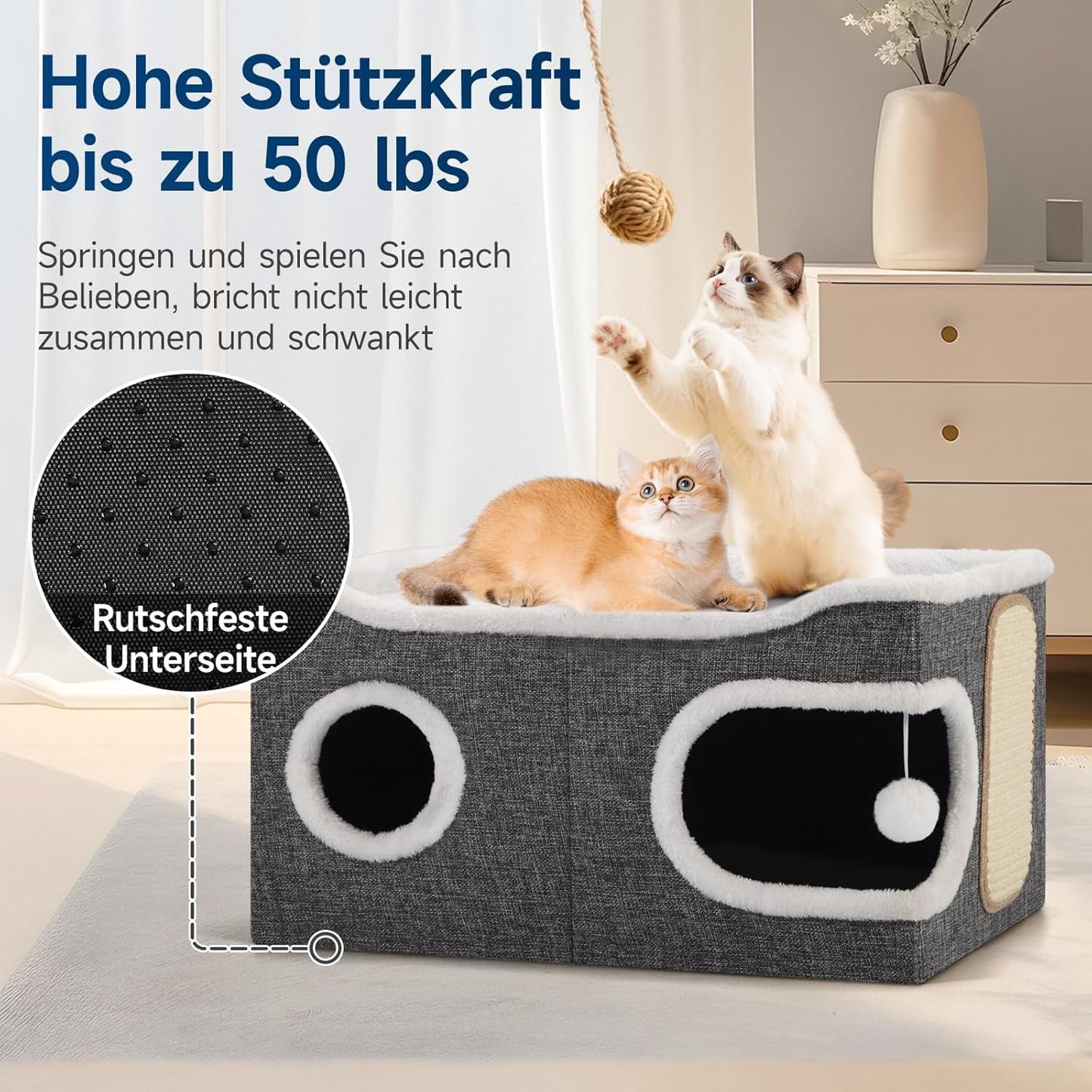Decken und Möbel, Haustiere, Höhlen und Häuser, Katzen, Betten für Katzen, Katzenbetten, Matratzen