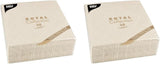 Papstar, 50 Servietten „ROYAL Collection“ 1/4 Falz 40 cm x 40 cm Champagner „Elegance“, #86497