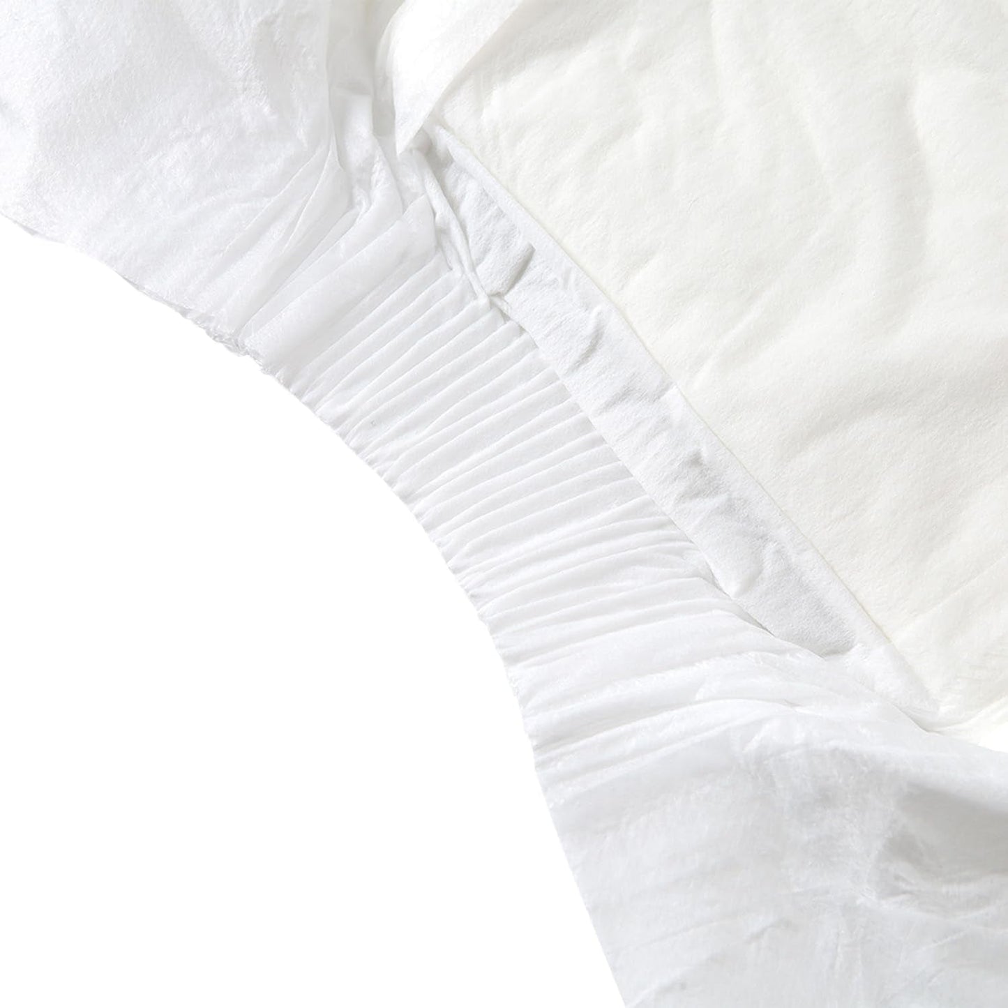 CutiePlusU Erwachsenenwindeln, 10er-Pack Einweg-Inkontinenzhöschen mit Schlaufen für Damen und Herren, maximale Saugfähigkeit über Nacht – Weiß (mittlere Größe 71–96 cm)