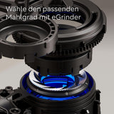 Siemens EQ900 TQ903D03 Automatische Espressomaschine, App-Steuerung, intuitives Touch-Display, Barista-Modus, AromaBoost, Geräuschreduzierung, Premium-Mahlwerk, automatische Dampfreinigung, 1500 W, Edelstahl