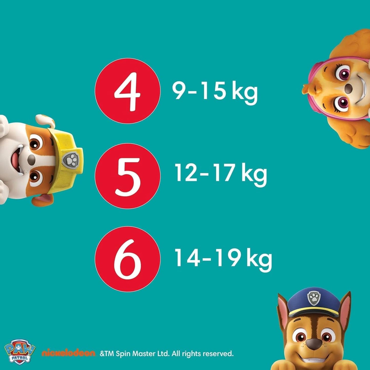 Pampers Windeln Paw Patrol Pants Größe 5 (12-17 kg) Baby-Dry, Junior mit Stop-and-Protect-Tasche, MONATLICHE BOX, 160 Windeln Naty Shop