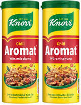 Knorr Würzmischung Chili aromatisiert für schnelle Gerichte zum Würzen und Würzen von Kartoffeln, Nudeln, Gemüse und mehr 90 g
