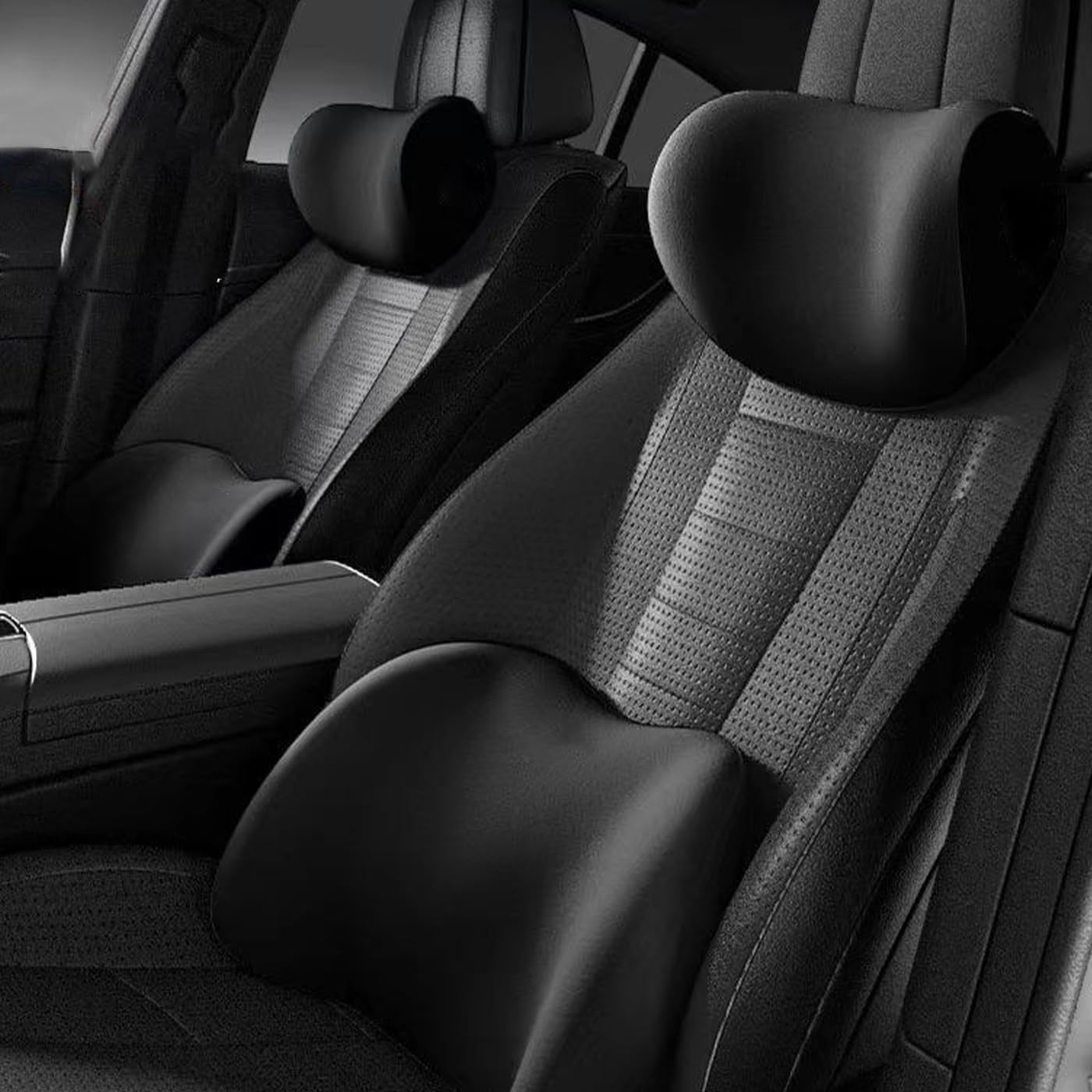 Für Autofahrer, für Autohändler, für Autohändler, für Autohändler, für Autohändler, für Auto-Zubehör, für Bauchspeicher, für Autohändler, für Kinderärzte (Schwarz) Perne Halswirbelsäule Naty Shop