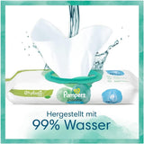 Harmonie Babywindelset Größe 2 (4–8 kg, 240 Teile), Monatsbox und Harmonie Aqua Baby Feuchttücher Box 720 Tücher (15 x 48), Baby Essentials