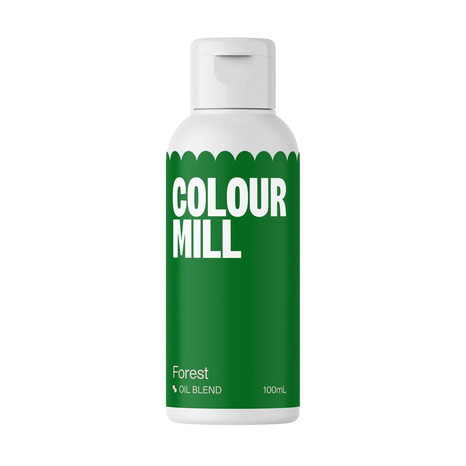 Lebensmittelfarbe Color Mill Oil Blend Forest Oil – Lebensmittelfarbe für Schokolade, Fondant, Muffins, Kuchen, Backen, Makronen – Lebensmittelfarbe zum Dekorieren von Kuchen – 100 ml