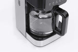 CASO Coffee Taste and Style Espressomaschine mit Permanentfilter, 1,5 l, optimale Brühtemperatur 92-96 °C, Anti-Tropf-System, optimierter Brühkopf, Edelstahl, 12 Tassen