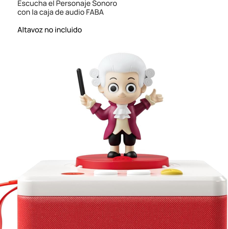 Klangfigur – süße Mozart-Symphonie – Lieder – Spielzeug, Lerninhalt, Spanisch, Kinder ab 0 Jahren, mehrfarbig, FFL30003 Bebe Naty Shop-Spielzeug